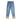 Plus Size High Waist Patchwork Rabbit Hair Straight Ankle-length Jeans - SolaceConnect.com