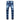 Plus Size Hip Hop Moto Denim Skinny Ripped Black Blue Punk Biker Jeans  -  GeraldBlack.com