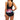 Plus Size Women's Printed Floral Retro One Piece Tankini Bathing Suit  -  GeraldBlack.com