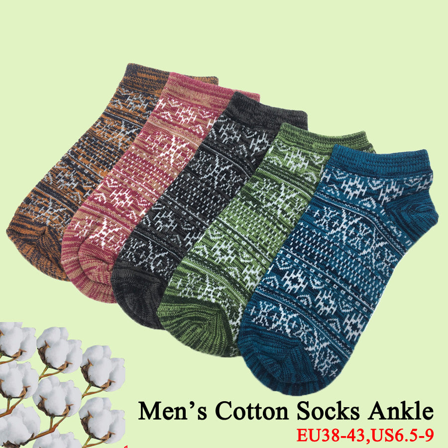 Lot de 5 paires de chaussettes décontractées en coton pour hommes, colorées, Style Harajuku