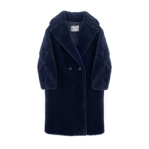Women's Winter Thick Warm Wool Real Sheep Shearling Fur Coats & Jackets  -  GeraldBlack.com