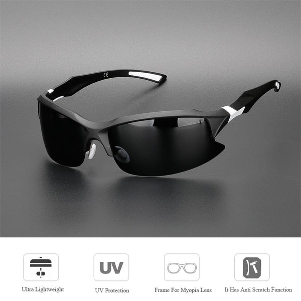 Professional Polarized Cycling Glasses Bike Bicycle Goggles Driving Fishing Outdoor Sports  -  GeraldBlack.com