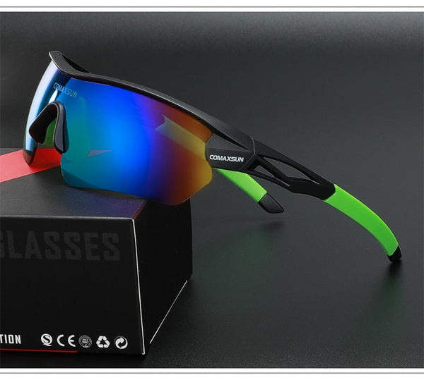 Professional Polarized Cycling Glasses MTB Road Bike Goggles Outdoor Sports Bicycle Sunglasses UV  -  GeraldBlack.com