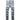 Punk Painted Blue Ripped Small Feet Tight Midwaist Fashion Personality Simple Skinny Jeans  -  GeraldBlack.com