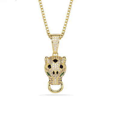 Punk Style Unisex Leopard Animal Pendant Necklace Jewelry for Party  -  GeraldBlack.com