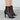 Pure Black Women Jazz Dance Shoes Fashion Trend Sexy Peep Toe Lace Up Cozy Hollow Mesh Ladies Indoor Dance Sandals  -  GeraldBlack.com