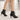 Pure Black Women Jazz Dance Shoes Fashion Trend Sexy Peep Toe Lace Up Cozy Hollow Mesh Ladies Indoor Dance Sandals  -  GeraldBlack.com