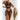 Push Up Swimwear Women Solid Brown Hollow Out Bandage Cross One Piece Swimsuit Brazilian Beach Bathing Suit Skirt  -  GeraldBlack.com