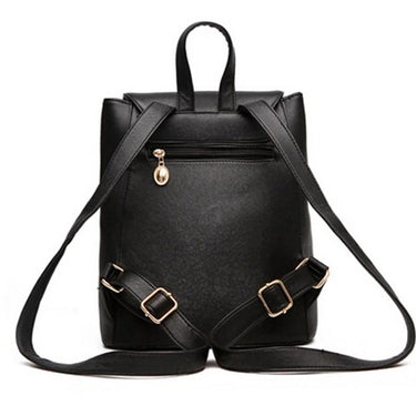 Quality Synthetic Leather Mochila Escolar School Bags for Teenage Girls - SolaceConnect.com