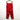 Red Loose Pleated Shinny Sexy Nightclub Men's DS Costumes Anti bright Elastic Waist Pants  -  GeraldBlack.com