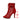 Red Suede-10cm Women's High Heels Jazz Dancing Shoes Sexy Mesh Short Boots Zipper Black Latin Indoor Dance Ballroom Sandals Ladies Shoes  -  GeraldBlack.com