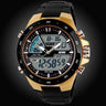 Relogio Masculino 50m Waterproof Men's Silicone Sports Watches - SolaceConnect.com