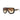 Retro Black Ladies Sunglasses with Sexy Designer Flat Top Rivet Frame - SolaceConnect.com