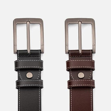 Cow Genuine Leather Male Casual Style Belts for Men Retro 3.8cm Width Jeans Accessories NCK112 - SolaceConnect.com