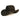 Retro Coffee Leather Band Parent Child Wool Wide Brim Cowboy Western Cowgirl Bowler Cap 54 57 61cm  -  GeraldBlack.com