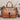 Retro Leather Women Cowhide Shoulder Messenger Hand-Painted Buckle Portable Tote Handbag  -  GeraldBlack.com