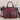 Retro Leather Women Cowhide Shoulder Messenger Hand-Painted Buckle Portable Tote Handbag  -  GeraldBlack.com