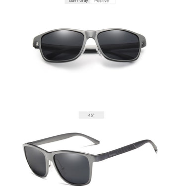 Retro Men's Aluminum Magnesium Polarized Driving Sunglasses Eyewear - SolaceConnect.com