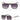 Retro Square Men's Alloy Frame Mirror Gradient UV400 Steampunk Sunglasses - SolaceConnect.com