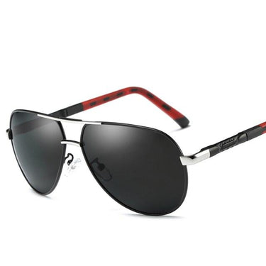 Retro Style Men's Coating UV400 Mirror Polarized Driving Sunglasses <br> - SolaceConnect.com
