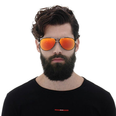 Retro Style Men's Coating UV400 Mirror Polarized Driving Sunglasses <br>  -  GeraldBlack.com