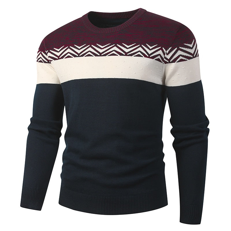 Retro Sweaters Men Pullover Male Sweaters Autumn Winter Jersey Sweatshirt Vintage Men Sweater Jumpers Factory Clothing  -  GeraldBlack.com