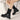 Retro Women Ankle Stretch Chelsea Boots Fashion Cozy Square Heel Thick Soles Platform Zipper Martin Boots  -  GeraldBlack.com