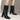 Retro Women Mid Calf Boots Autumn Fashion Leisure High Quality Sexy Pointed Toe Boots  -  GeraldBlack.com