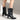 Retro Women Mid Calf Boots Autumn Fashion Leisure High Quality Sexy Pointed Toe Boots  -  GeraldBlack.com