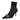 Rhinestone Bow Stiletto High-heeled Women Sock Boots Pointed Toe Elastic High Slip On lady Pumps  -  GeraldBlack.com