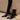 Rhinestone Bow Women Knee-High Boots Pointed Toe Stiletto High-heeled Elastic High Slip On lady  -  GeraldBlack.com