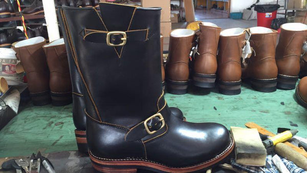 Rock and Roll Men's Genuine Italian Cow Leather Welted Motorcycle Boots - SolaceConnect.com