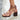 Runway Designer Style Chunky Heels Hollow Out Peep-toe Women's Sandals - SolaceConnect.com