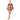 Rust Color Plus Size Velvet Bishop Sleeve Shirred Tie Detail Mini Dress  -  GeraldBlack.com