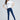 S 5XL Women Velvet Thick Elastic Comfortable High Waist Skinny Jeans Classic Blue Black Stretch Fabric Denim Pants Mom Jean  -  GeraldBlack.com