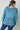 Sage Color Plus Size Solid Color Round Neck Sweater for Women - SolaceConnect.com