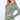Sage Green Color Long-Sleeved Hoodie Workout Track Jacket for Women - SolaceConnect.com