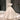 Satin Ball Gown Puff Sleeve Crystal Beads Bridal Wedding Dresses for Bride  -  GeraldBlack.com