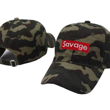 Savage Embroidery Men and Women's Cotton Dad Hats Baseball Cap - SolaceConnect.com