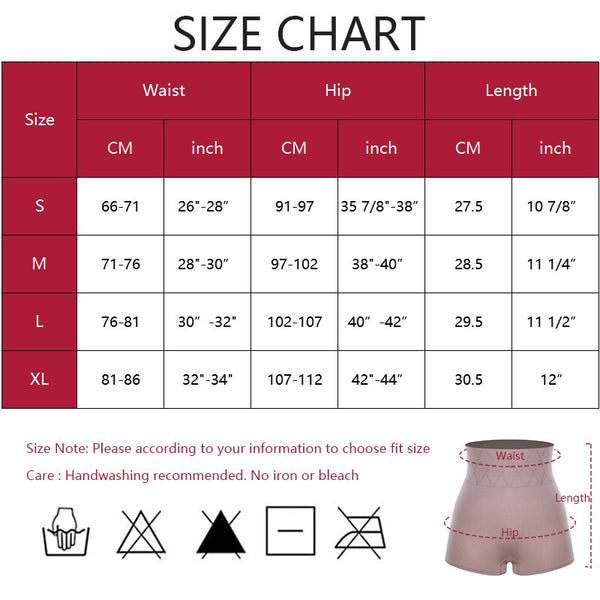 Seamless Shorts Shapewear Women Tummy Control Underwear High Waist Smooth Body Shaper Butter  -  GeraldBlack.com