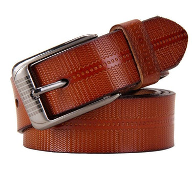 Second Layer Cow Genuine Leather Fashion Pin Buckle Women's Belts - SolaceConnect.com
