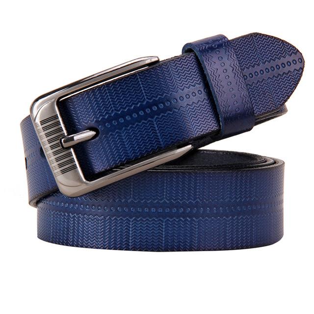 Second Layer Cow Genuine Leather Fashion Pin Buckle Women's Belts - SolaceConnect.com