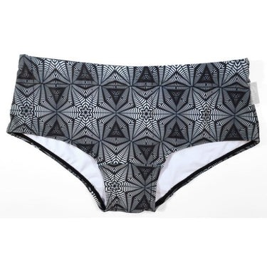 Sexy Basic Swim Boxer Briefs Low Waist Men's Swimsuits with 3D Print  -  GeraldBlack.com