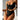 Sexy Bathing Suit Solid Color Push Up Wirefree High Waist Swimsuit Bikini Set  -  GeraldBlack.com