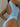 Sexy Blue One Piece Swimsuit Shiny Cut Out Bandage Cross Tummy Control Swimwear Bathing Suit Backless Monokini  -  GeraldBlack.com