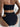 Sexy Cut Out Bikinis Women Bandeau Push Up Solid Black 2 Piece Swimsuit Brazilian Beach Bathing Suit High Waist Swimwear  -  GeraldBlack.com