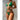 Sexy Diamond String Padded Bra Midwaist Solid Color Bikini Swimsuit  -  GeraldBlack.com