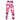 Sexy Fashion Slim Pirate Digital Printing Camo Pink Leggings for Women - SolaceConnect.com