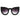 Sexy Fashion White Black Big Round Cat Eye Sunglasses with Gradient Lens  -  GeraldBlack.com