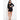 Sexy Fashion Women's Solid Black Color Long Sleeves Front Tie Mini Dress  -  GeraldBlack.com